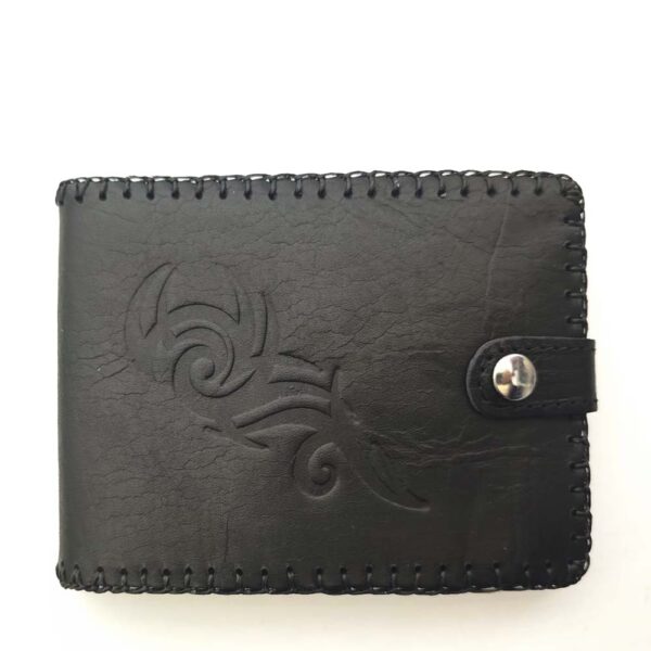 Cartera billetero de piel negro