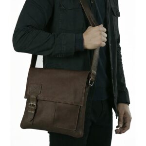 Bolso unisex de piel