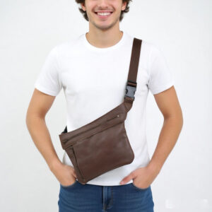 Riñonera unisex de piel