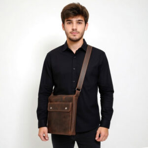 Bolso unisex de piel