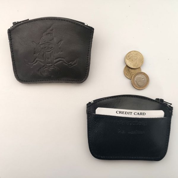 monedero duende negro