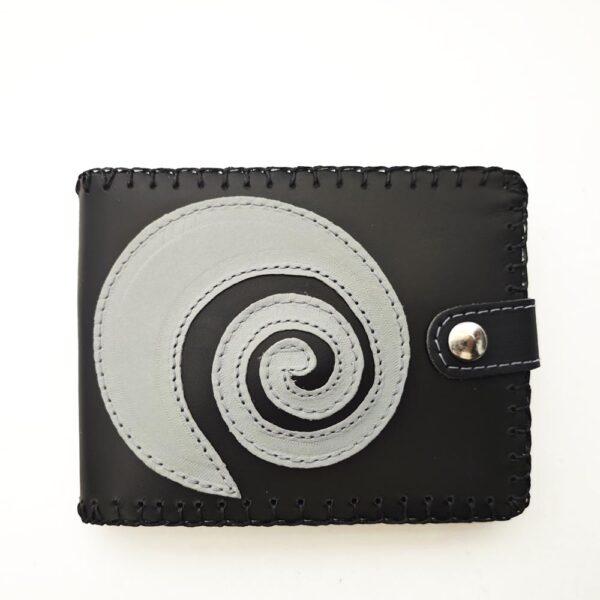 Cartera billetero de piel negro