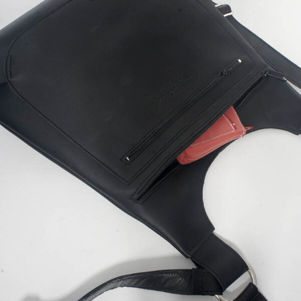 Mochila bolso antirrobo de piel