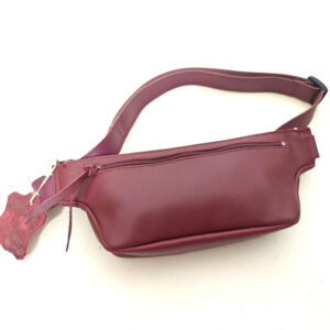 Riñonera de piel granante