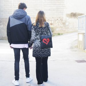 bolso corazon