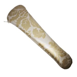 Funda de abanico de piel con cremallera arabesque
