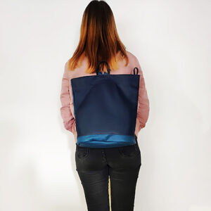 Mochila bolso antirrobo de piel