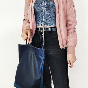 Mochila bolso antirrobo de piel