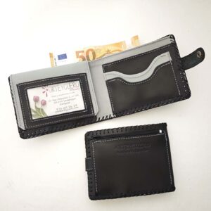 Cartera billetero de piel negro