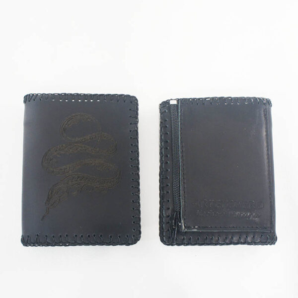 cartera de piel