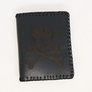 Cartera billetero de piel negro