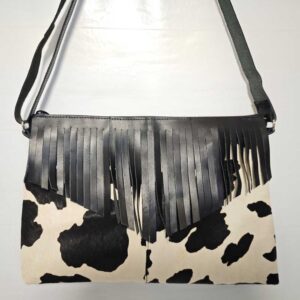 Bolso de piel negro