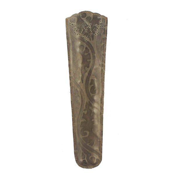 Tienda online de artículos hechos a mano en cuero y piel. Artesanos del cuero. Funda para abanico de piel 61td8OfeznL. SL1500 Funda abanico de piel arabesque topo