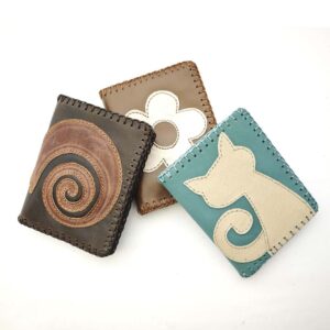 Cartera billetero de piel