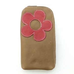 Funda multiusos de piel camel