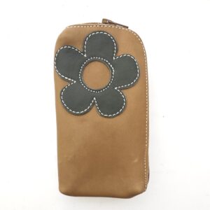 funda de piel camel