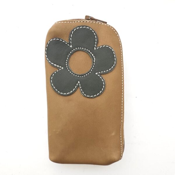 funda de piel camel