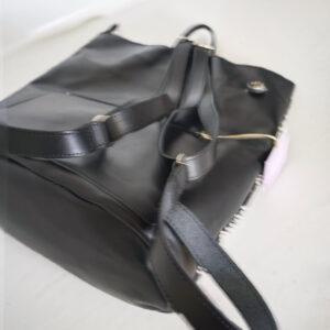 Mochila bolso antirrobo de piel, Snake negro