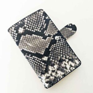 Cartera billetera print serpiente negro