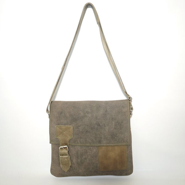 Bolso unisex serraje