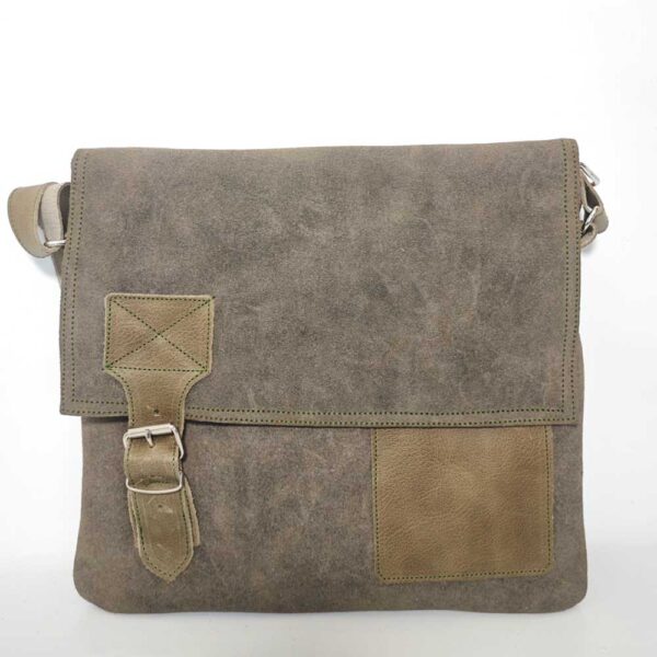 Bolso unisex serraje