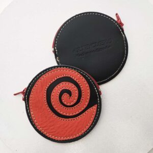 Monedero de piel negro
