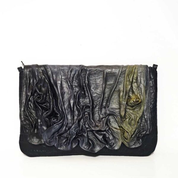 Bolso único de mano en piel