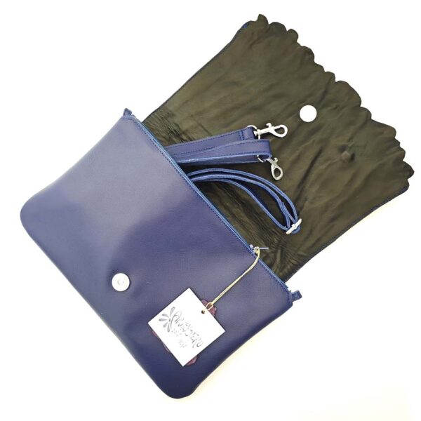Bolso único de mano en piel