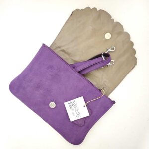 Bolso único de mano en piel