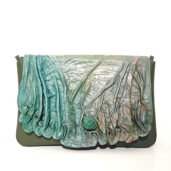 Bolso único de mano en piel