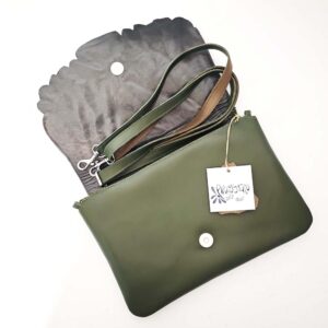 Bolso único de mano en piel