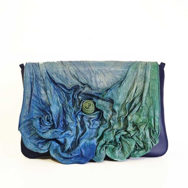 Bolso único de mano en piel