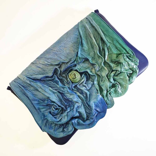 Bolso único de mano en piel
