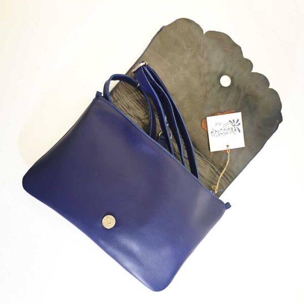 Bolso único de mano en piel