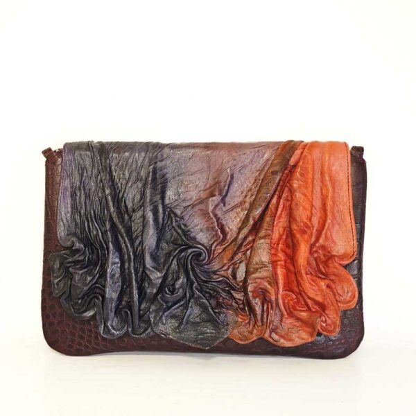 Bolso único de mano en piel