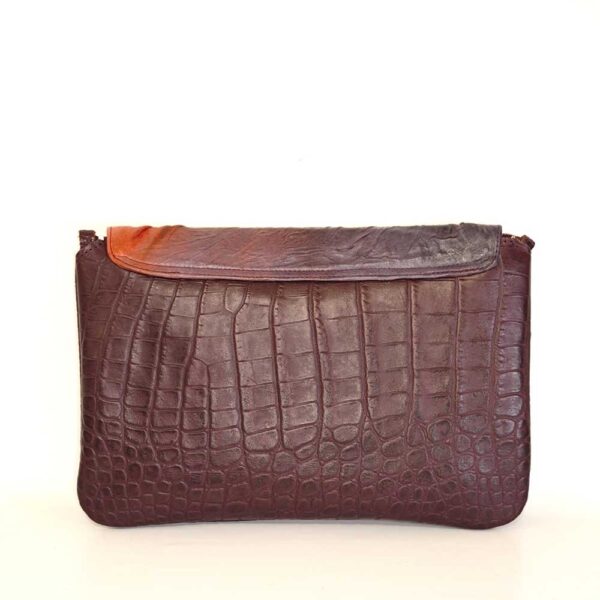 Bolso único de mano en piel
