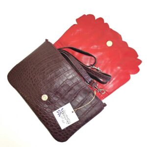 Bolso único de mano en piel