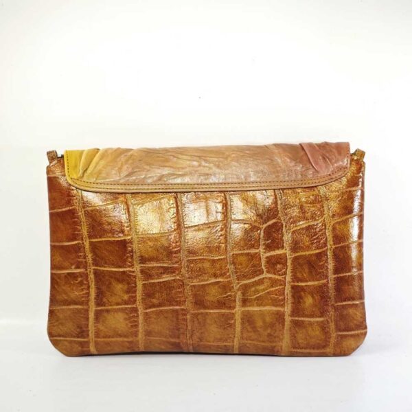 Bolso único de mano en piel