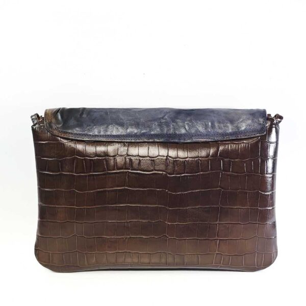 Bolso único de mano en piel