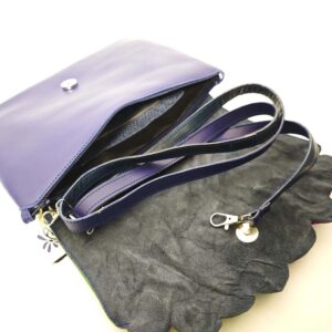 Bolso de mano de piel único