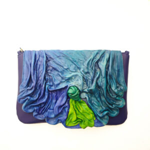 Bolso de mano de piel único