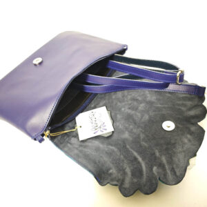 Bolso de mano de piel único