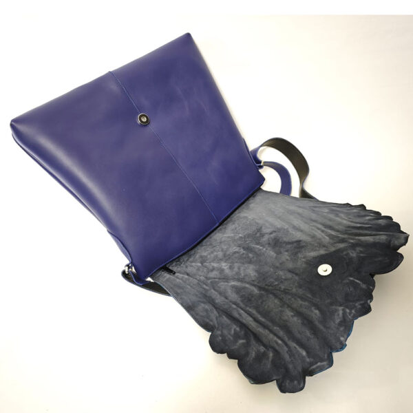 Bolso de mano de piel único