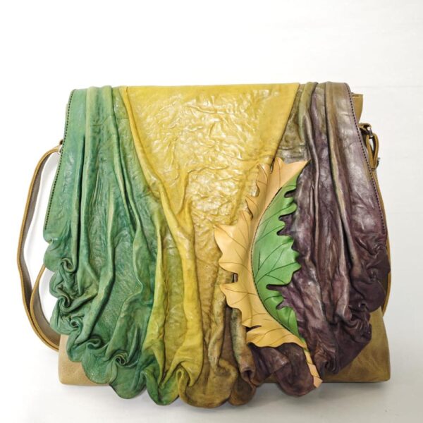 Bolso de piel único