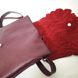 Bolso de piel único