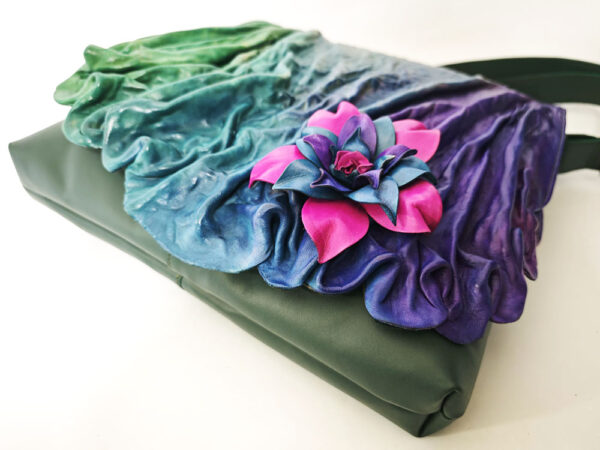 Bolso de piel único