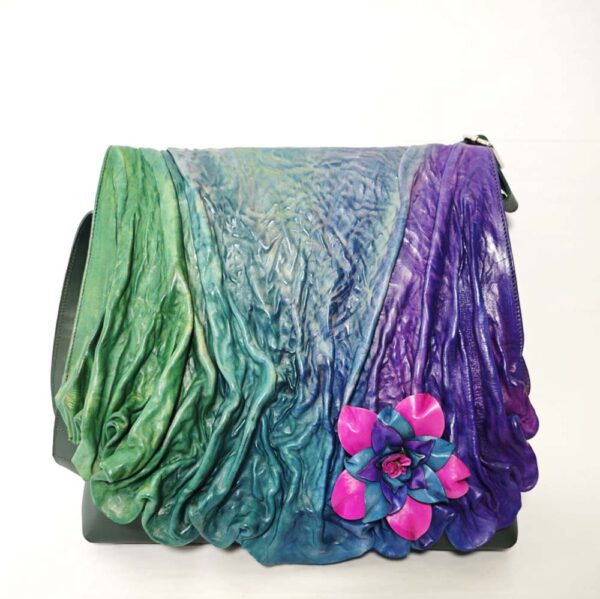 Bolso de piel único