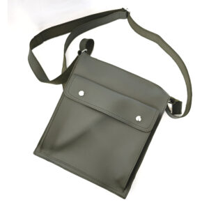 Bolso unisex de cuero verde