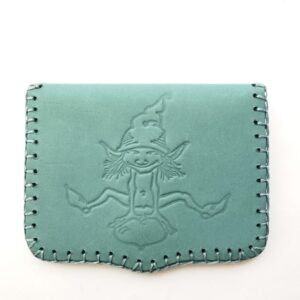 Cartera aguamarina duende