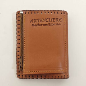 Cartera billetera con monedero camel